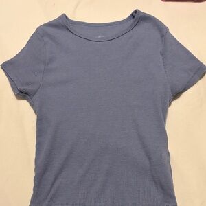 Urban Outfitters blue tight fitting top